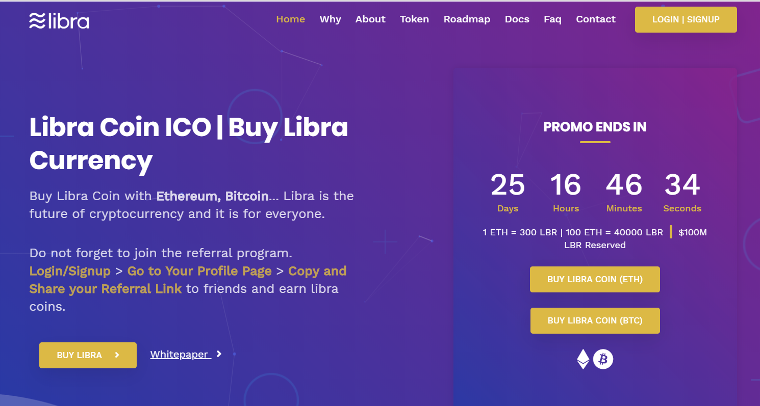 Libra要ICO？警惕：谨防蹭Libra热点的骗局