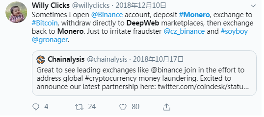 价格低迷的门罗币，凭什么挤掉BTC成为“暗网币王”