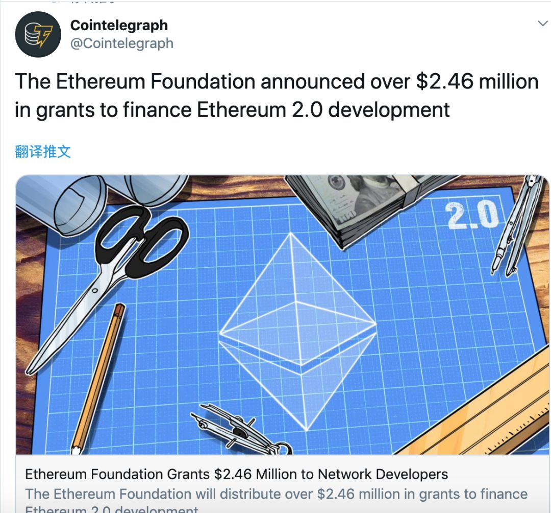 Twitter 精选 | 3亿Telegram用户将能交易比特币，Tether正在堵塞以太坊网络