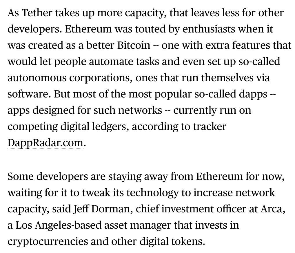 Twitter 精选 | 3亿Telegram用户将能交易比特币，Tether正在堵塞以太坊网络