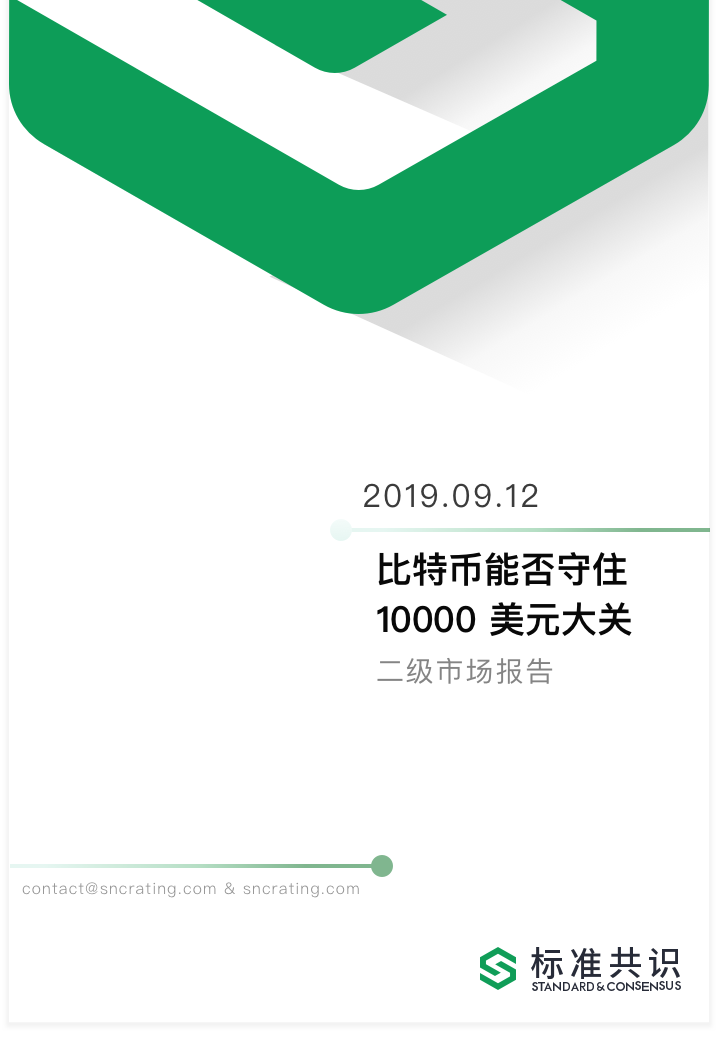 比特币能否守住 10000 美金大关 ？