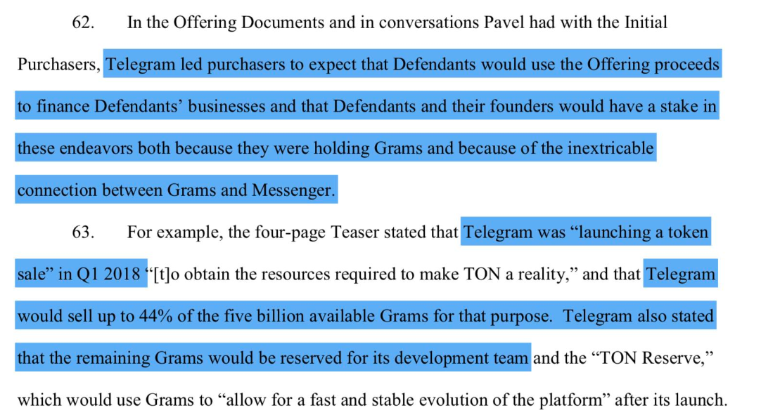 Telegram 接下来怎么办？投资者解读 SEC 文件