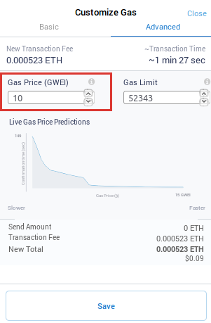 零基础入门 DeFi：手把手教你提高以太坊交易手续费