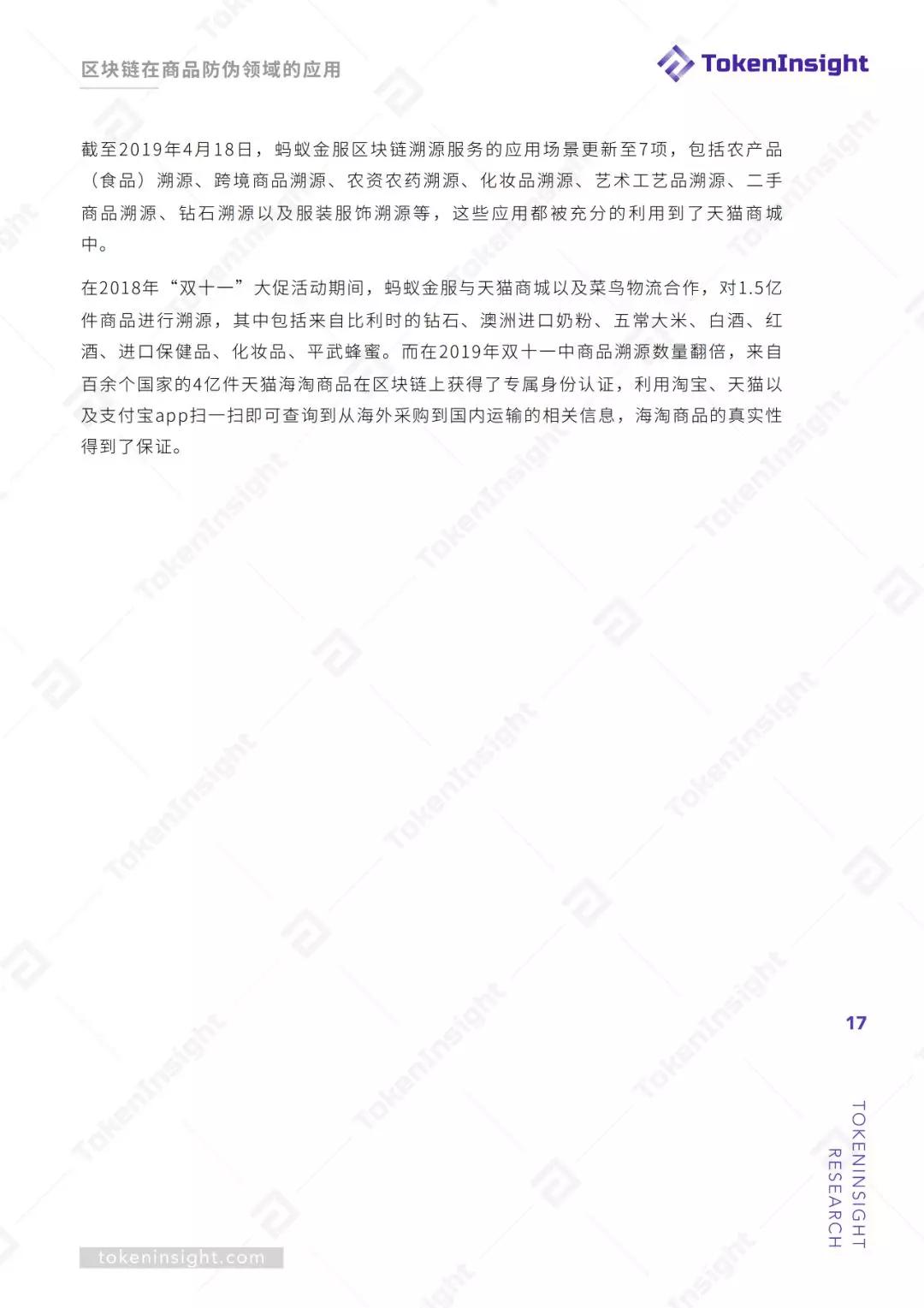 研报 | 区块链赋能商品溯源防伪