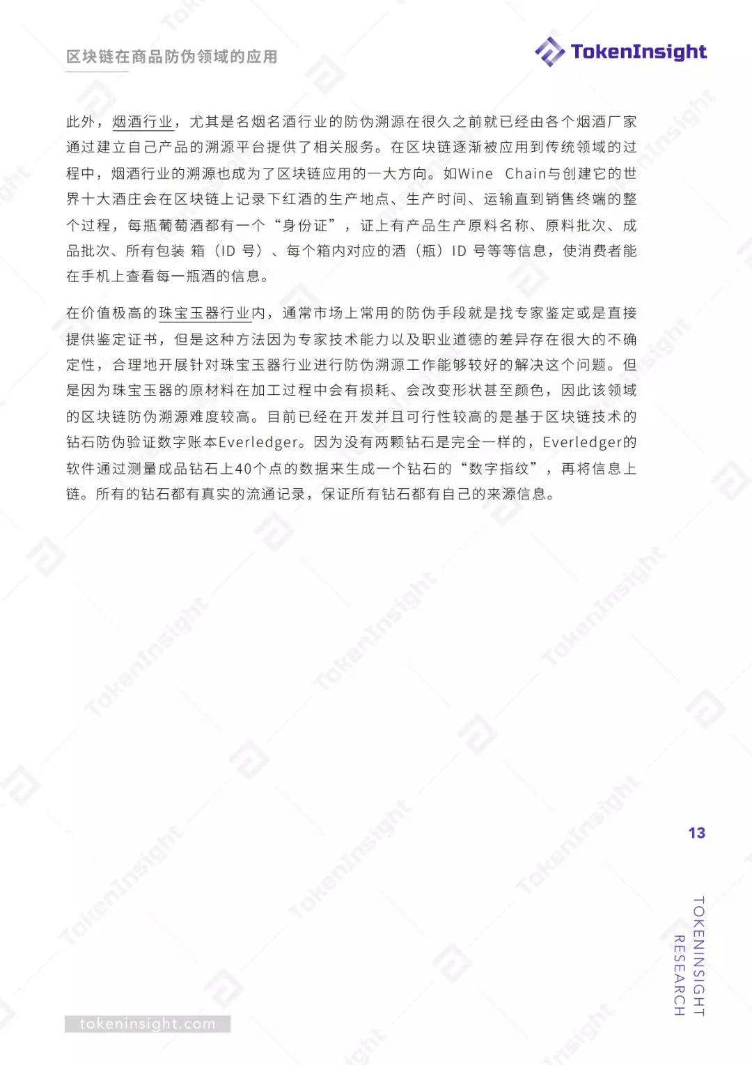 研报 | 区块链赋能商品溯源防伪