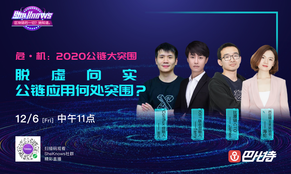 SheKnows丨脱虚向实，公链应用何处突围？