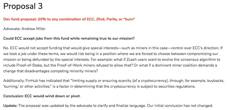 Twitter精选|矿工反对，雷同Zcash被拒绝提案，江卓尔第二版BCH矿工税提案面临质疑