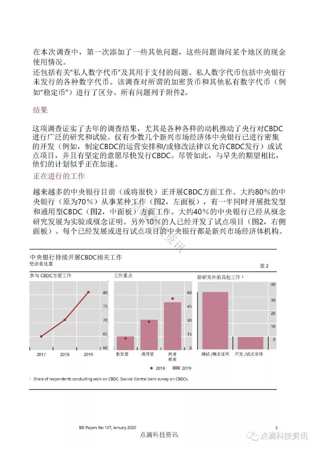 国际清算银行：2019年中央银行数字货币调查，CBDC即将到来