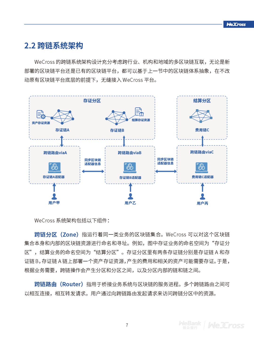 微众银行发布开源区块链跨链协作平台WeCross白皮书（全文）