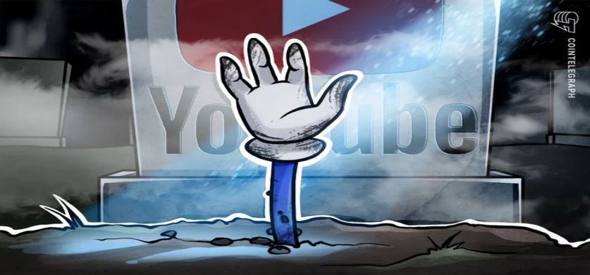YouTube加密货币禁令再度来袭，这次他们删除了两段视频