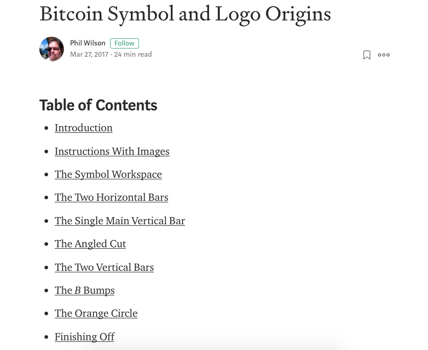 一文读懂｜比特币Logo的进化史及其背后隐藏的秘密