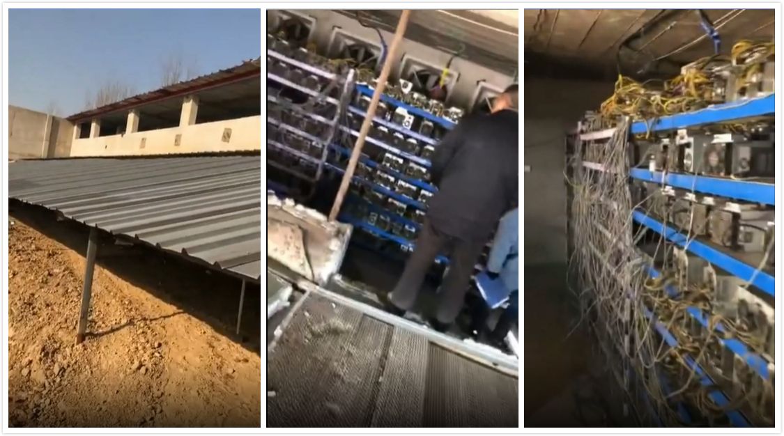 唐山农村的猪圈暗藏矿场，供电公司员工和环保局官员偷电挖矿