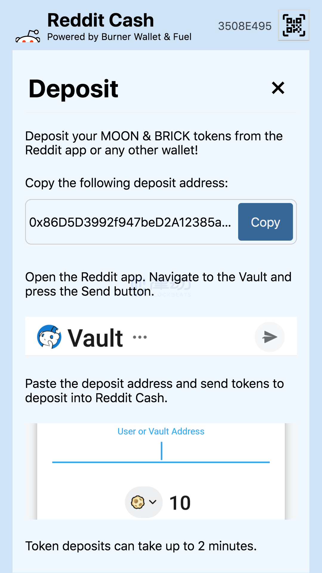 Reddit推出Reddit Cash演示方案，用户可通过 Fuel 侧链进行转账