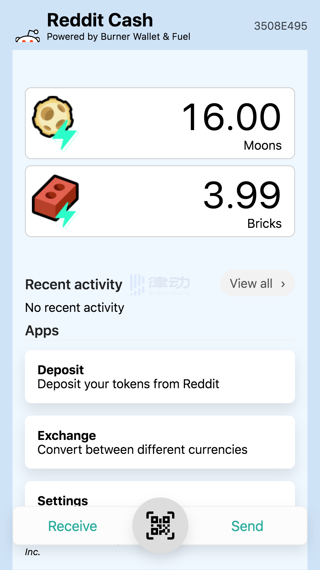 Reddit推出Reddit Cash演示方案，用户可通过 Fuel 侧链进行转账