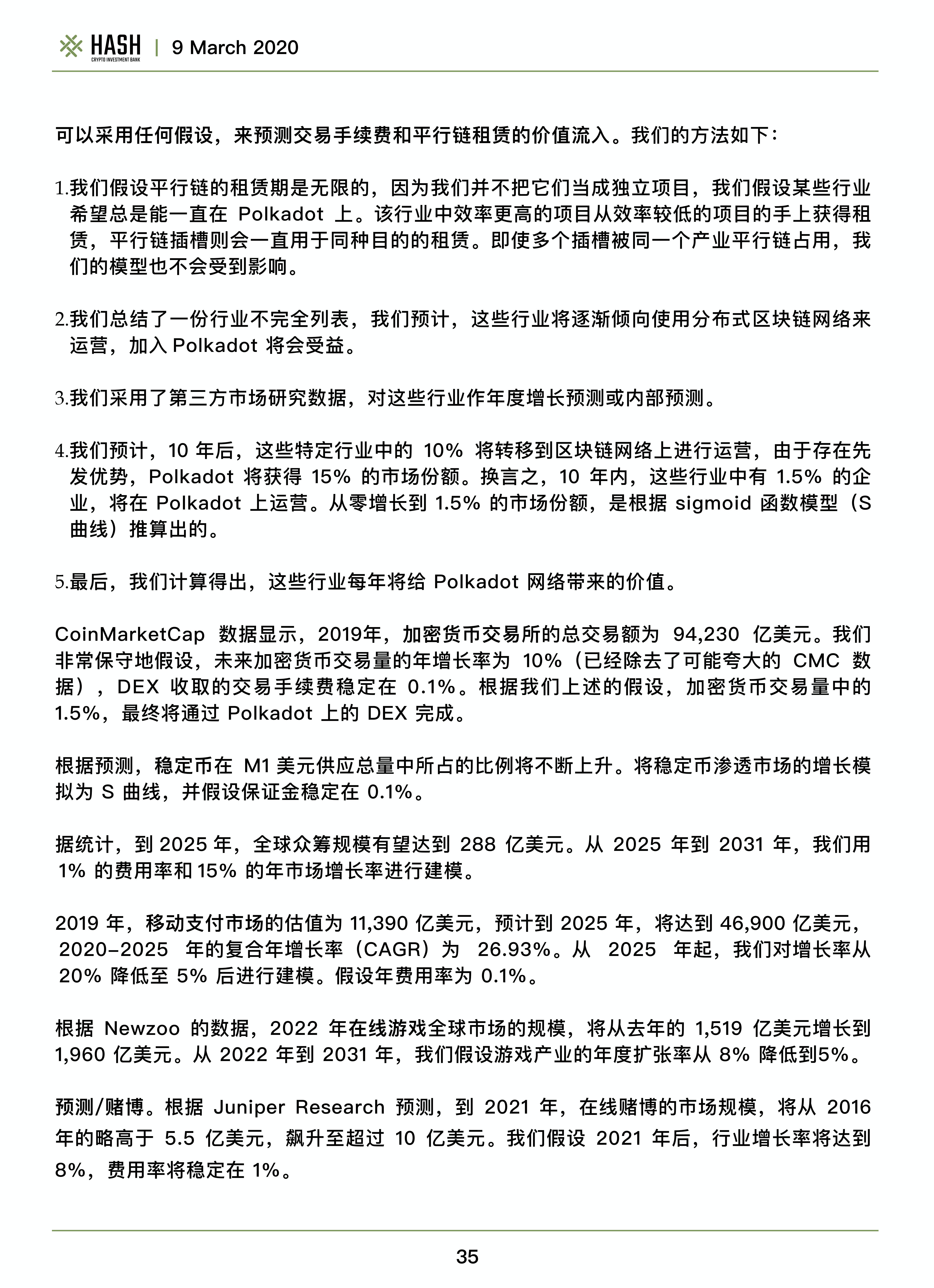 Hash CIB波卡研究报告——Polkadot值得期待吗？