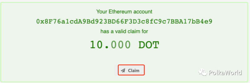 教程 | 如何在 Polkadot CC1 中映射并认领 DOT