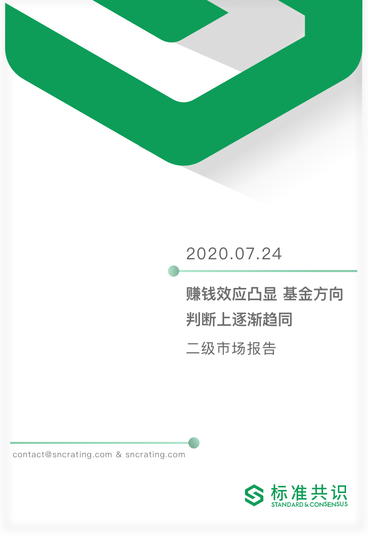 赚钱效应凸显 基金方向判断上逐渐趋同｜标准共识