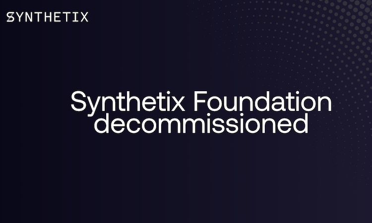 Synthetix撤销基金会，将用DAO管理1.5亿美元的资产