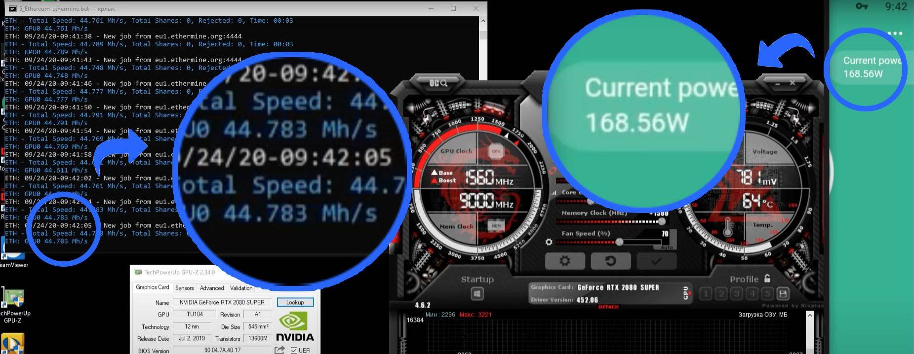 测评 | 显卡挖矿哪家强?RTX2080 SUPER、GTX1660 SUPER、RX5600XT全面评测