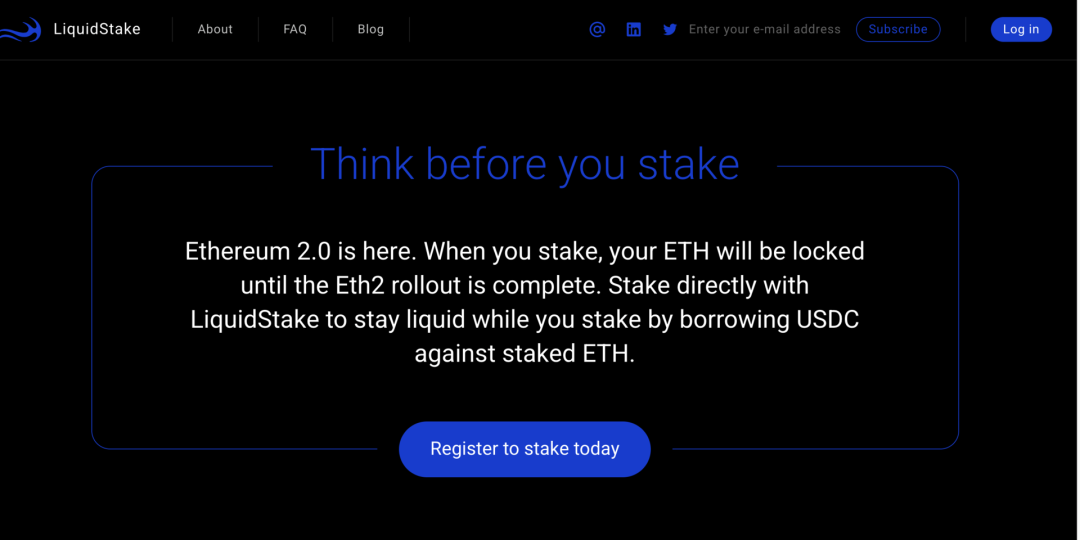 ETH2.0Staking，如何「不搭节点、不锁仓、任意数量」参与？