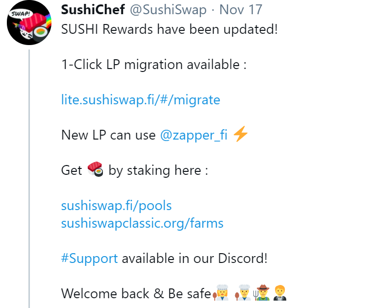 巴比特观察 | Sushi复苏全靠友商衬托?是时候重新认识它了