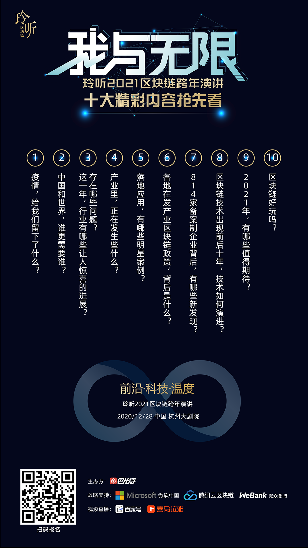2021年有哪些新机会?我们在杭州现场告诉你! | 玲听2021跨年演讲