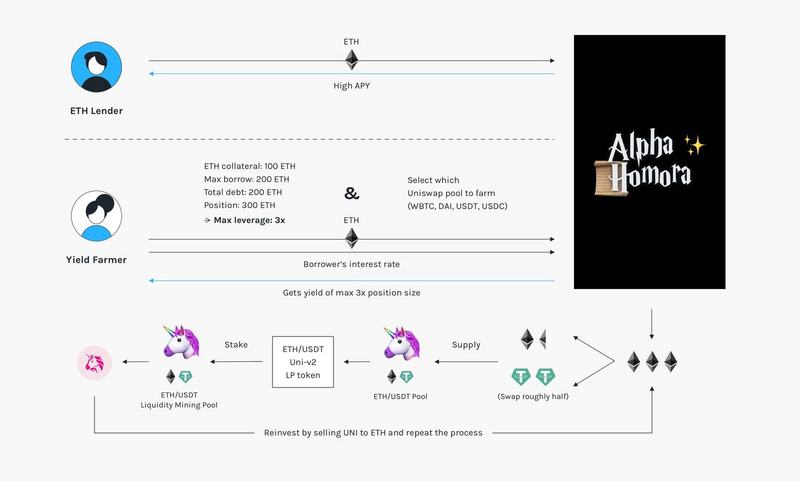 锁仓量超Yearn,代币30天涨1000%,一文了解Alpha Homora(ALPHA)爆发动因