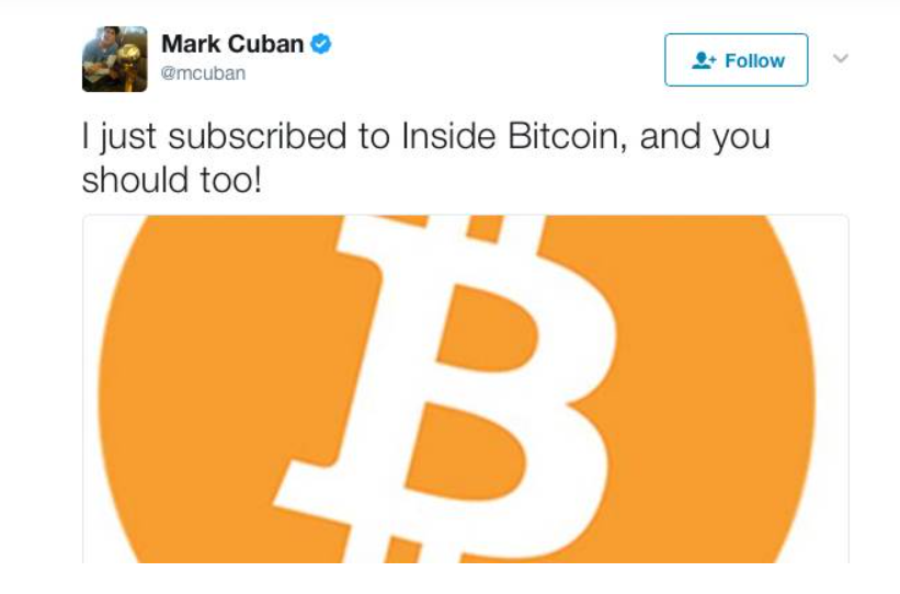 NBA独行侠队老板马克·库班:我持有Aave、Sushi、BTC、ETH和LTC