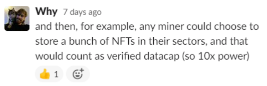 Filecoin或将支持NFT ,届时矿工将获得10倍有效算力