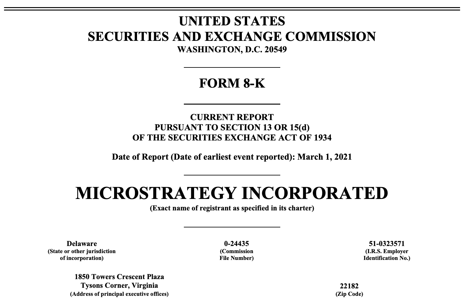 持续买入！MicroStrategy再度买入价值1500万美元的比特币