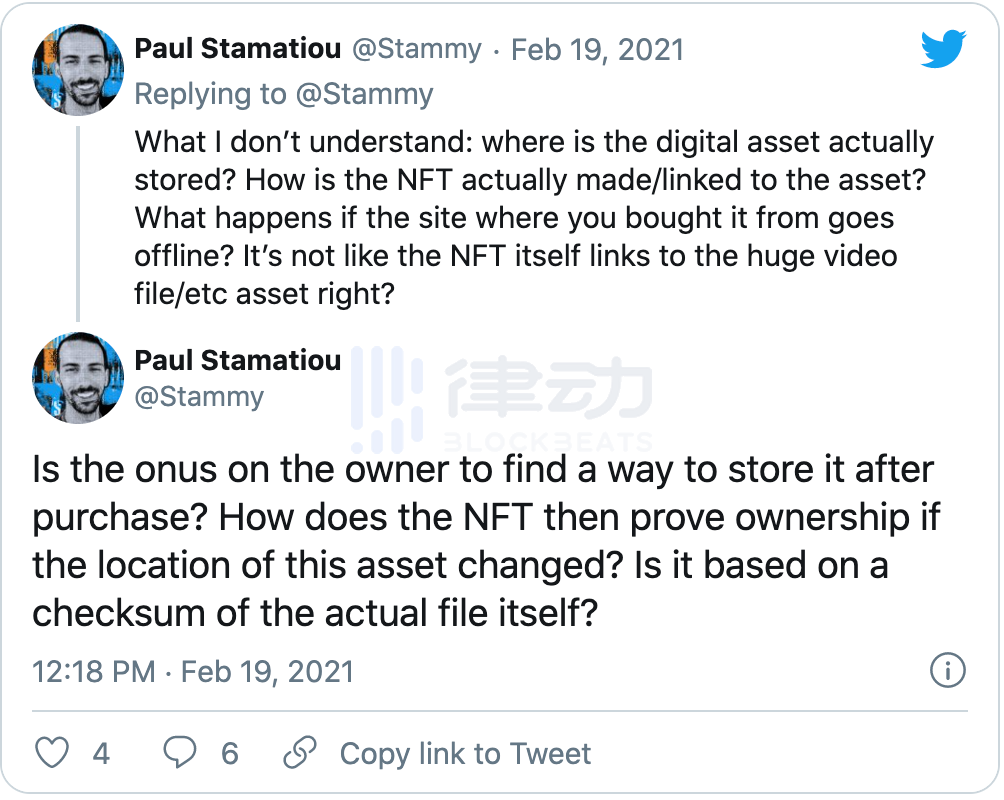 科普 | NFT是如何存储的？你购买的NFT会不会在某一天突然消失？