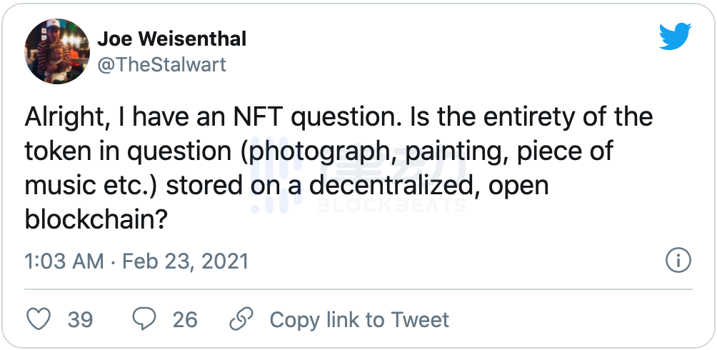 科普 | NFT是如何存储的？你购买的NFT会不会在某一天突然消失？