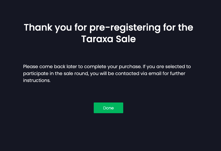 申购教程 | 公链项目Taraxa 即将进行TARA公开发行