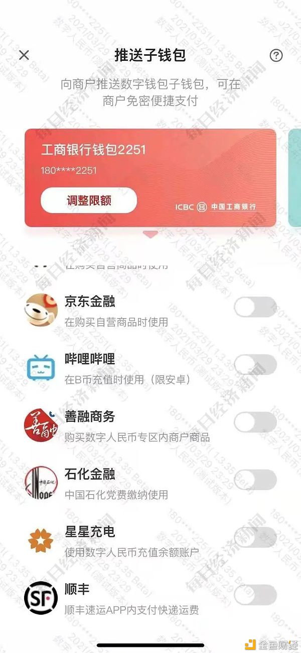 快递巨头加入数字人民币场景 顺丰现身数字人民币APP“推送子钱包”页面