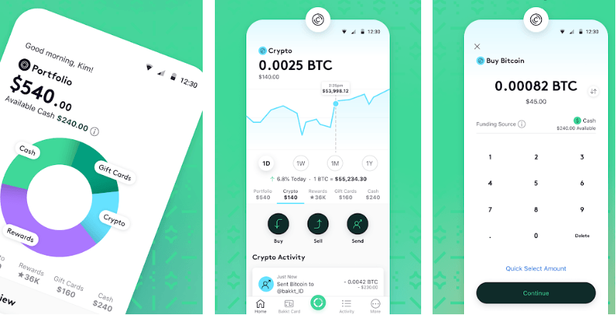 Bakkt推出专有APP 接受比特币支付