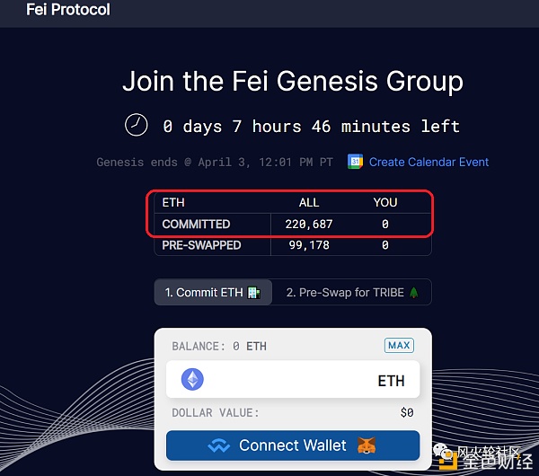 以太创新高是因为它？Fei Protocol