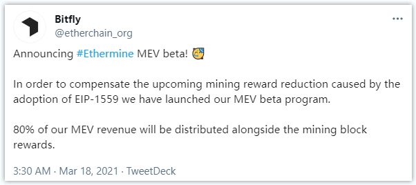 趋势 | 以太坊网络中 MEV 活动正在激增