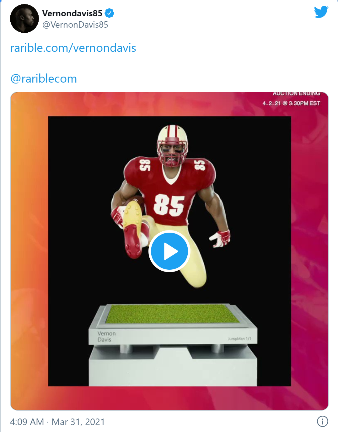 NFT革命：NBA 成为第一个吃螃蟹的联盟，NFL又该何去何从？