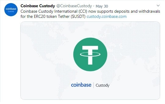 从Coinbase二度推迟USDT交易,可以看到什么?