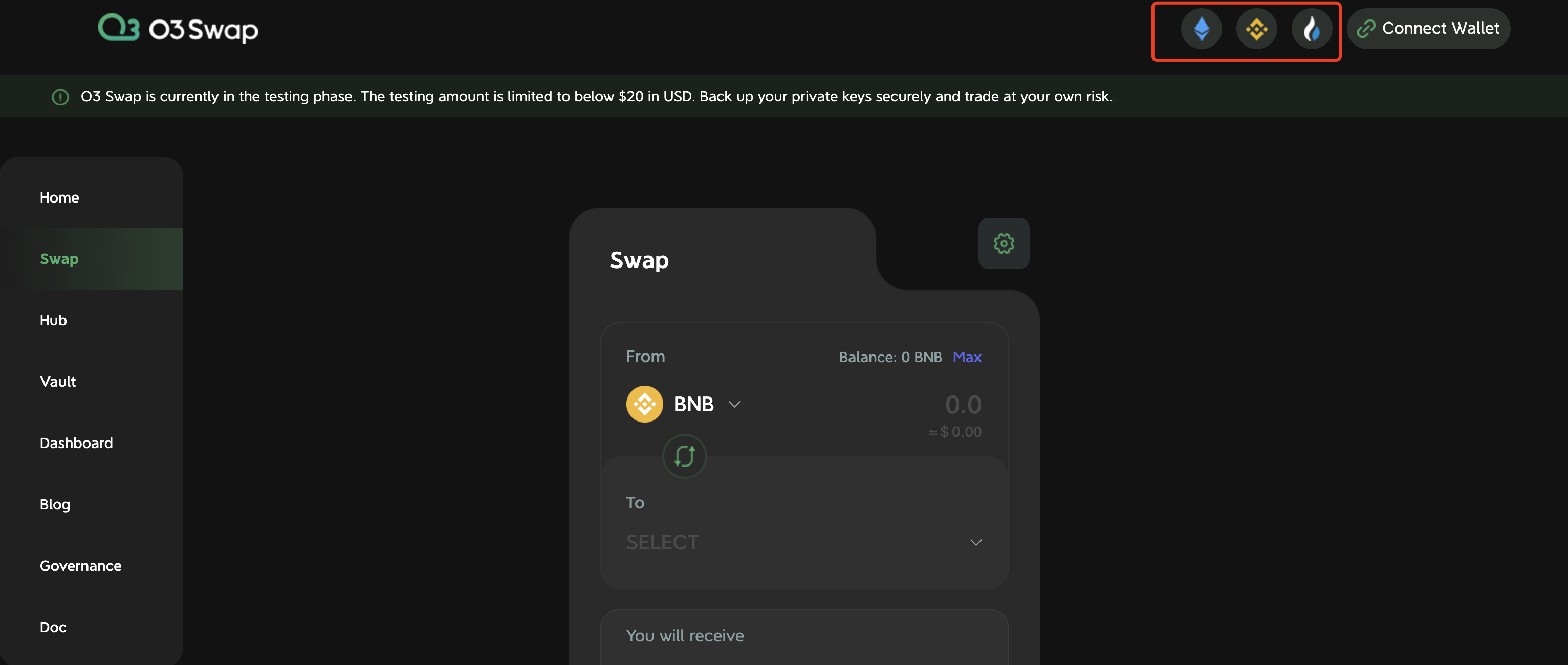 教程丨手把手带你玩跨链聚合协议O3 Swap，一起撸空投！