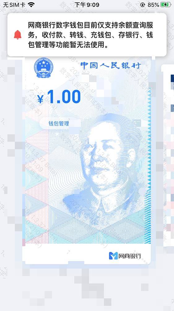 数字人民币钱包点亮网商银行,与六大国有行一样吗?
