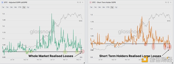 BTC 恐慌下跌中 HODLer 仍在加仓？