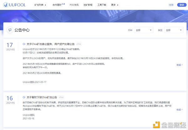 头部Chia矿池“退场” 一文探秘矿池背后惊天内幕