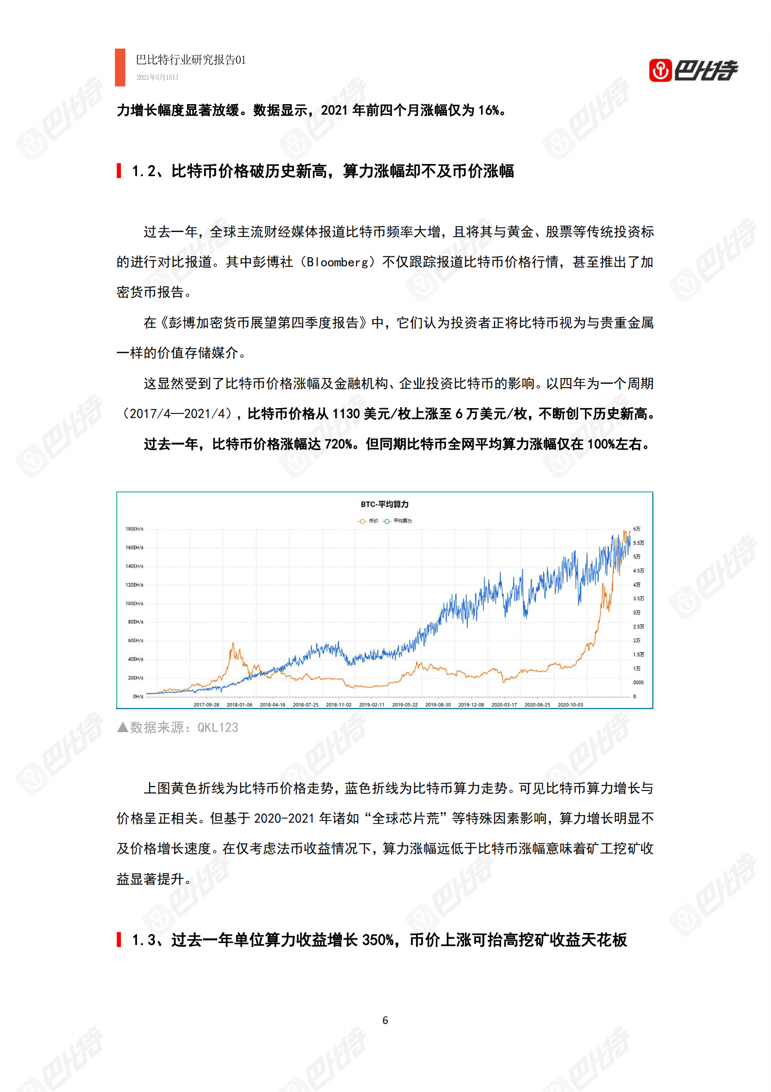 2021年比特币算力产业研究报告：中国矿场开始外迁