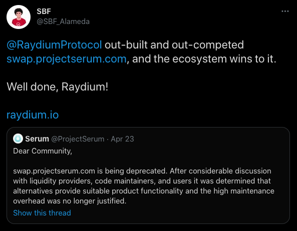 DeFi之道丨一文了解基于Solana的去中心化交易所Serum