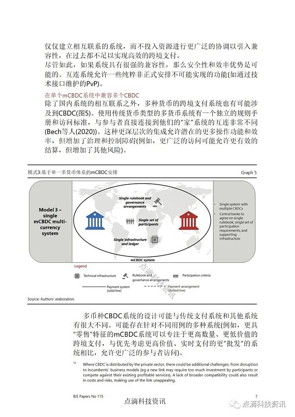 国际清算银行：多CBDC安排与跨境支付的未来