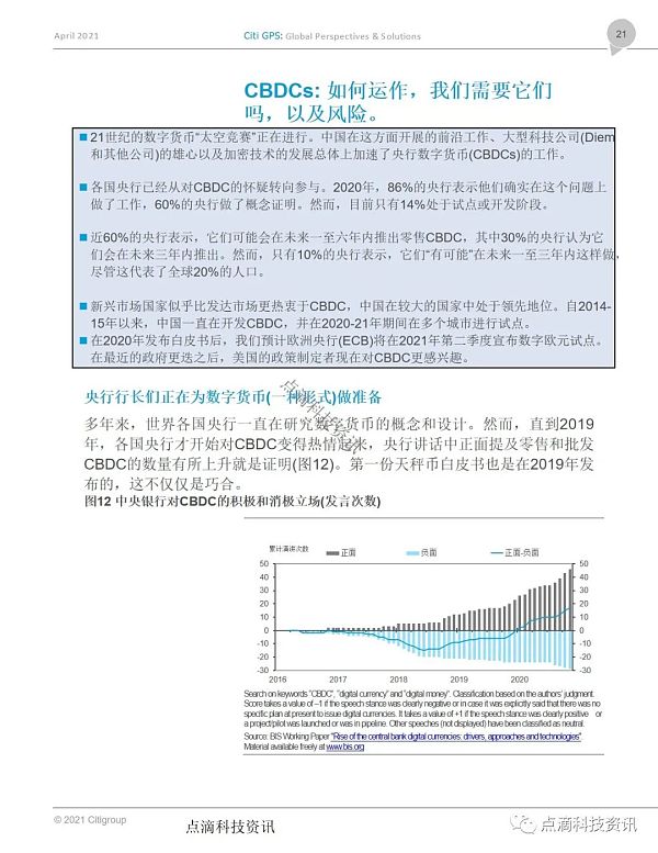 花旗银行：货币的未来