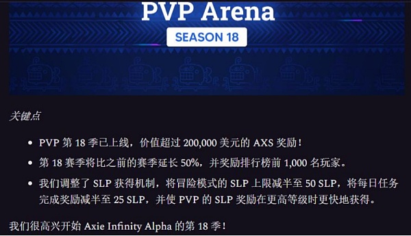 AXS社区金库开启前 一切都只是地平线
