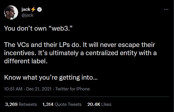 “我们不要 Web 3.0/DAO ” 来自加密原住民的呼声