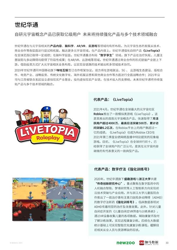 2021年元宇宙全球发展报告 看元宇宙未来发展空间